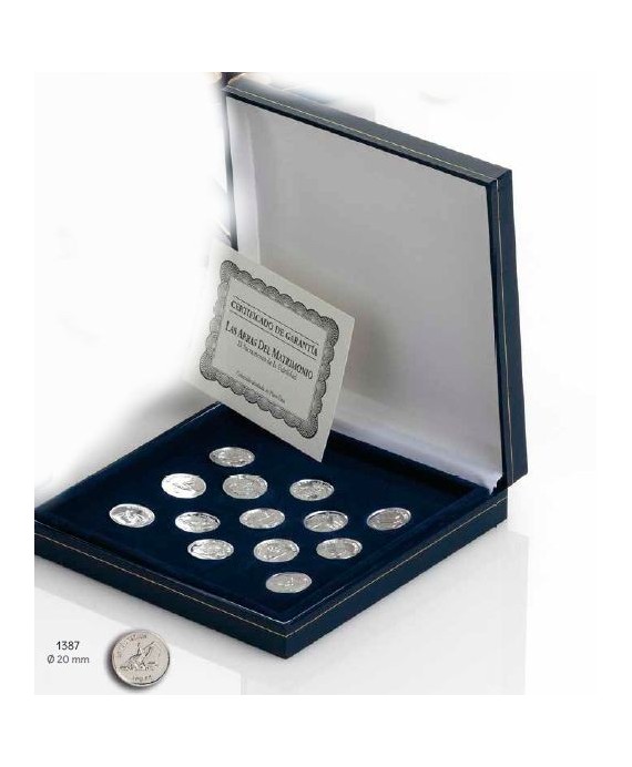 Estuche arras plata 20 mm