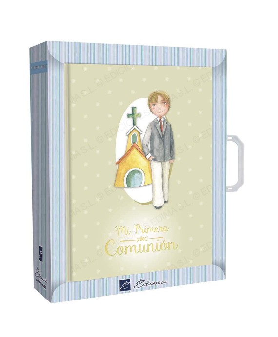 Libro de firmas comunion  niño iglesia