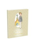 Libro de firmas comunion  niño iglesia