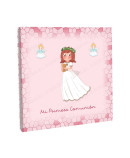 Libro de firmas comunion niña caliz