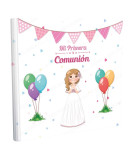 Libro de firmas comunion niña globos