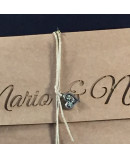 Invitacion de Boda tarjeta de embarque nombres laser