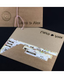 Invitacion de Boda pasaporte y tarjeta de embarque