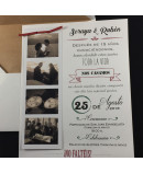 Invitacion de Boda carrusel de fotos