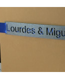 Invitacion de Boda nombres laser potada kraft