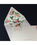 Invitacion de Boda rosas y nombres