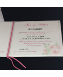 Invitacion de Boda rosas y nombres