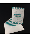 Invitacion de Boda calendario verde agua