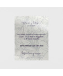 Tarjeta adicional calendulas azules