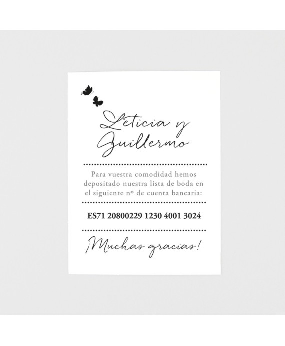 Tarjeta adicional fotos portada