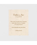 Tarjeta adicional yute atado portada