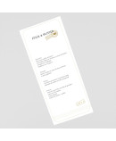 Menu para boda pasaporte a la boda