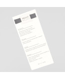 Menu para boda foto portada