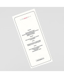 Menu para boda Paris avion portada tarjetas embarque