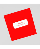 Menu para boda roja corazon