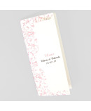 Menu para boda arbol novios