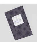 Menu para boda azul claro elegante