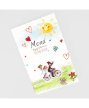 Menu para boda mama y papa se casan bicicleta