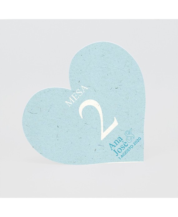 Numero para la mesaconfeti dorado