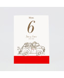 Numero para la mesapapa y mama dicen si en coche