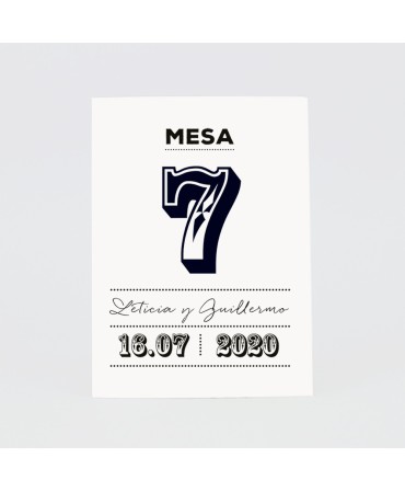 Numero para la mesafotos portada