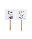 Accesorios para photocall mr & mrs