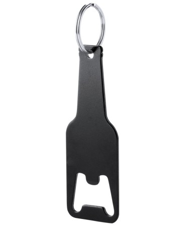 Llavero abridor en forma de botella