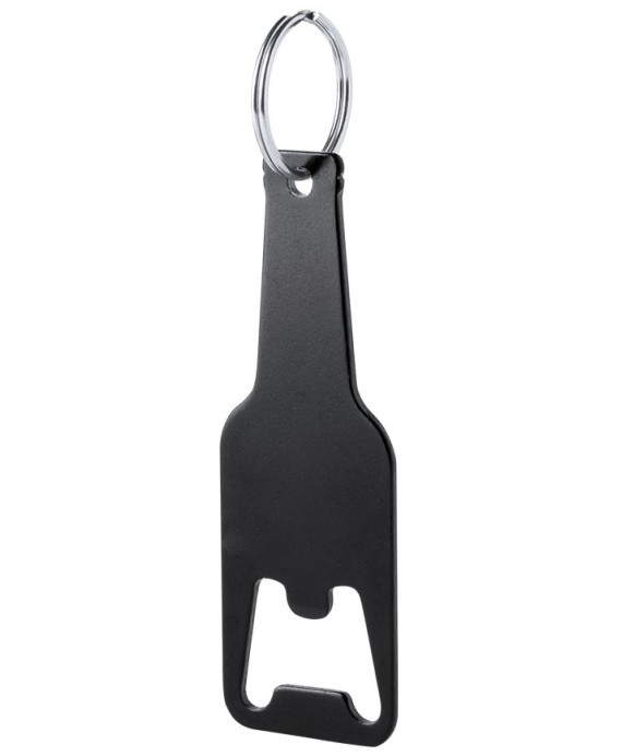 Llavero abridor en forma de botella