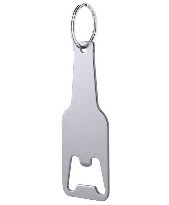 Llavero abridor en forma de botella