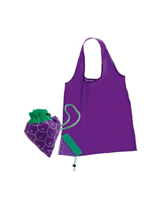 Bolsa plegable fruits uva