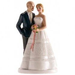 Figura pastel pareja boda