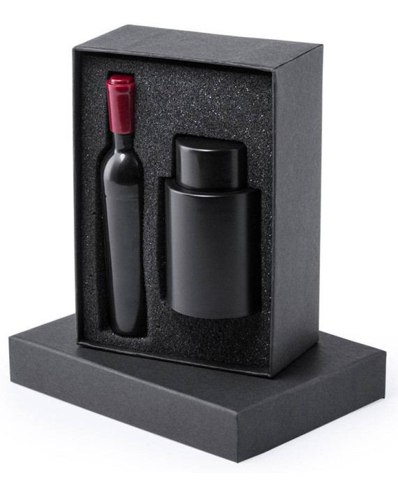 Set abridor + tapón vacá en caja