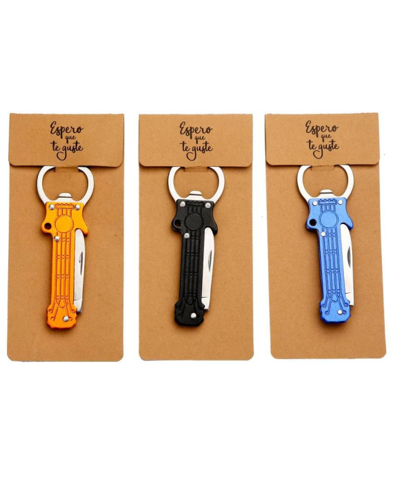 Navaja multiusos + abridor guitarra