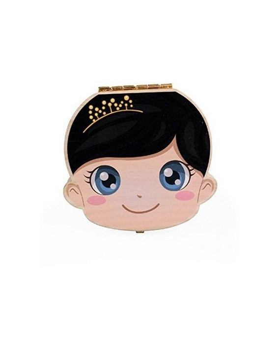 Caja colors de madera para dientes