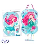 Piñata sirena purpurina