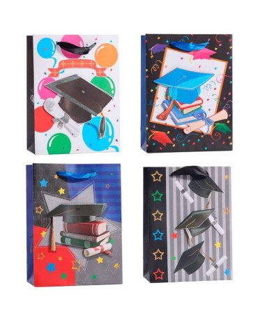 Bolsa de papel graduación