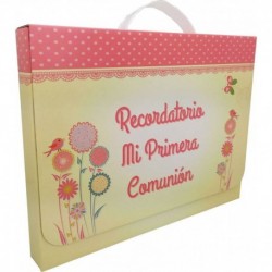 Libro comunión en caja de regalo niña