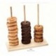 Soporte madera para donuts personalizable