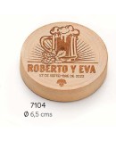 Abrebotellas-imán madera jarra personalizado novios