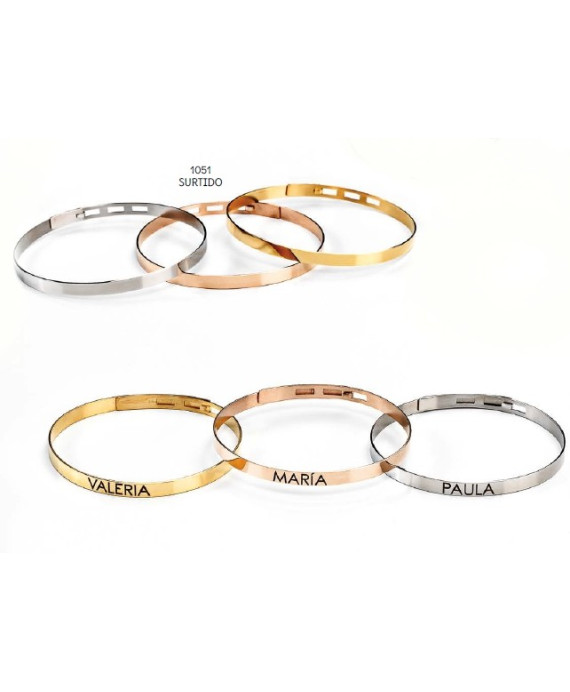 Pulsera acero c/bolsa