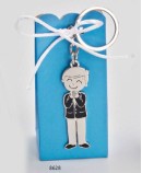 Cajita llavero niño com. rezando c/4 peladillas