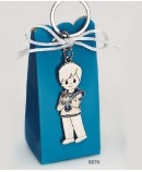 Cajita llavero niño com. marinero sgto. c/4 peladillas