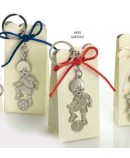 Cajita llavero niño futbolista mate/brillo c/4 peladillas