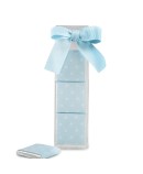 Estuche 3napolitanas topos azul