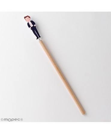 Lápiz Niño Comunión Manos Bolsillo