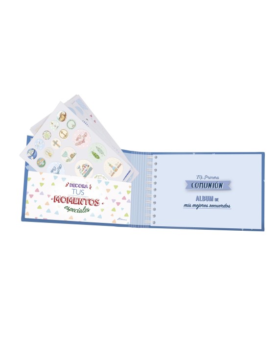 Álbum Recuerdos Niño Tumbado 👦 | Comunión Inolvidable