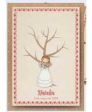 Árbol de Huellas Niña Flores