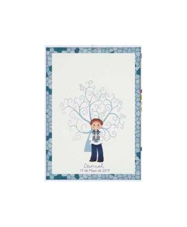 Árbol de Huellas Niño Cirio