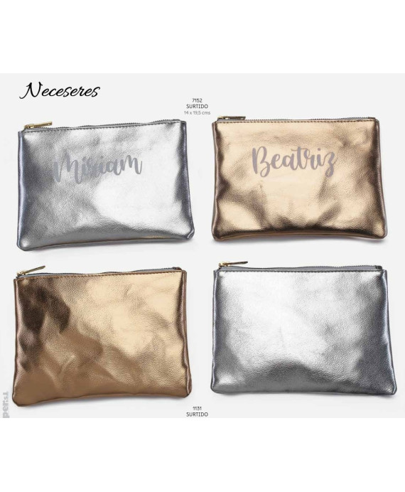 Neceser metalizado