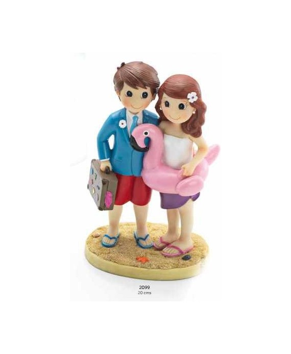 Pareja de novios playa